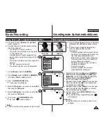 Preview for 41 page of Samsung VP - D361W(i) Owner'S Manual