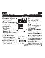 Preview for 57 page of Samsung VP - D361W(i) Owner'S Manual