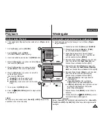 Preview for 63 page of Samsung VP - D361W(i) Owner'S Manual