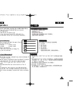 Preview for 17 page of Samsung VP-D371(i) Owner'S Instruction Manual