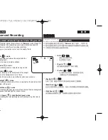 Preview for 48 page of Samsung VP-D371(i) Owner'S Instruction Manual