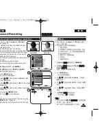 Preview for 57 page of Samsung VP-D371(i) Owner'S Instruction Manual