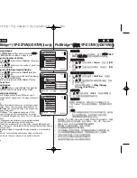 Preview for 90 page of Samsung VP-D371(i) Owner'S Instruction Manual