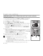 Preview for 42 page of Samsung VP-D391 User Manual