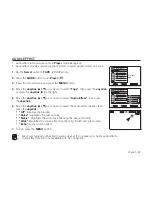 Preview for 71 page of Samsung VP-D391 User Manual