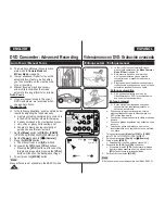 Preview for 52 page of Samsung VP-DC161WB Owner'S Instruction Manual