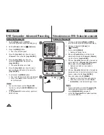 Preview for 54 page of Samsung VP-DC161WB Owner'S Instruction Manual