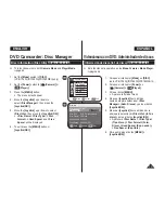 Preview for 79 page of Samsung VP-DC161WB Owner'S Instruction Manual