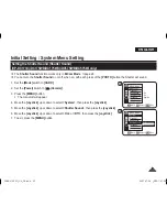 Preview for 33 page of Samsung VP-DC171 Owner'S Instruction Book