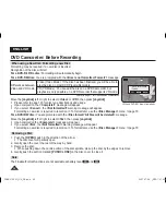 Preview for 42 page of Samsung VP-DC171 Owner'S Instruction Book