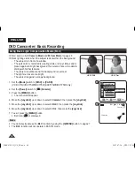 Preview for 48 page of Samsung VP-DC171 Owner'S Instruction Book