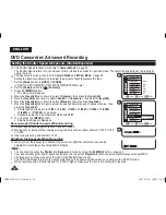 Preview for 52 page of Samsung VP-DC171 Owner'S Instruction Book