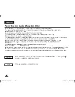 Preview for 126 page of Samsung VP-DC171 Owner'S Instruction Book