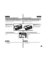 Preview for 20 page of Samsung VP-M102 Owner'S Instruction Book