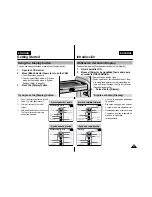 Preview for 28 page of Samsung VP-M102 Owner'S Instruction Book