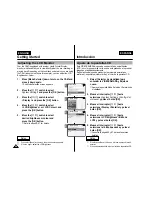 Preview for 29 page of Samsung VP-M102 Owner'S Instruction Book