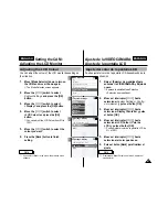 Preview for 88 page of Samsung VP-M102 Owner'S Instruction Book