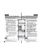 Preview for 99 page of Samsung VP-M102 Owner'S Instruction Book