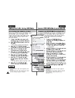 Preview for 105 page of Samsung VP-M102 Owner'S Instruction Book