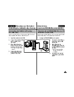 Preview for 110 page of Samsung VP-M102 Owner'S Instruction Book