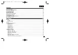 Preview for 3 page of Samsung VP-M2050S Owner'S Instruction Book