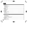 Preview for 6 page of Samsung VP-M2050S Owner'S Instruction Book