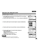 Preview for 95 page of Samsung VP-X105 Owner'S Instruction Book