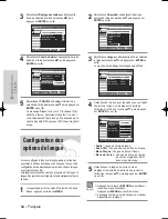 Preview for 34 page of Samsung VR330 - DVD - DVDr/ VCR Combo (French) Manuel D'Instructions