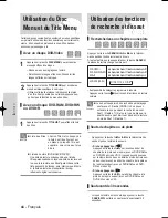 Preview for 44 page of Samsung VR330 - DVD - DVDr/ VCR Combo (French) Manuel D'Instructions