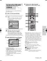 Preview for 51 page of Samsung VR330 - DVD - DVDr/ VCR Combo (French) Manuel D'Instructions