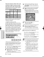 Preview for 60 page of Samsung VR330 - DVD - DVDr/ VCR Combo (French) Manuel D'Instructions