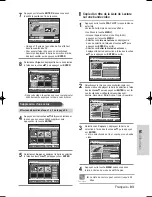 Preview for 83 page of Samsung VR330 - DVD - DVDr/ VCR Combo (French) Manuel D'Instructions