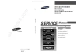 Samsung VR9180 Service Manual preview