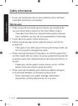 Preview for 6 page of Samsung VS20A95823W User Manual