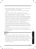 Preview for 29 page of Samsung VS20R9076T3 User Manual