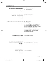 Preview for 5 page of Samsung WA10V5 User Manual