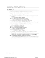 Preview for 6 page of Samsung WA11F5S2 User Manual