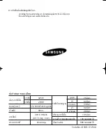 Preview for 13 page of Samsung WA11RAS3 Manual