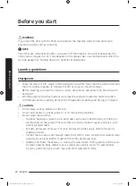 Preview for 22 page of Samsung WA13J571 Series User Manual