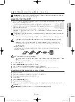 Preview for 17 page of Samsung WA40J3000AW/AA User Manual