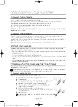 Preview for 24 page of Samsung WA40J3000AW/AA User Manual