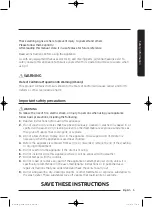 Preview for 5 page of Samsung WA45K7600A series User Manual