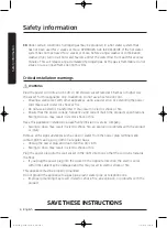 Preview for 6 page of Samsung WA45K7600A series User Manual