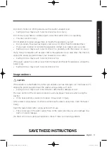 Preview for 9 page of Samsung WA45K7600A series User Manual