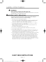 Preview for 4 page of Samsung WA48H7400A Series User Manual