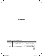 Preview for 132 page of Samsung WA50M7450A series User Manual