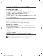 Preview for 26 page of Samsung WA5471ABW/XAA User Manual