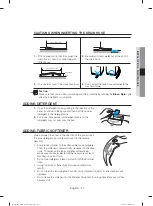 Preview for 17 page of Samsung WA70H4210S Series User Manual