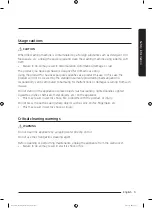 Preview for 9 page of Samsung WA90T6250B Series User Manual