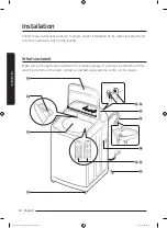 Preview for 10 page of Samsung WA90T6250B Series User Manual